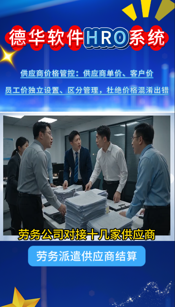 劳务派遣管理系统德华